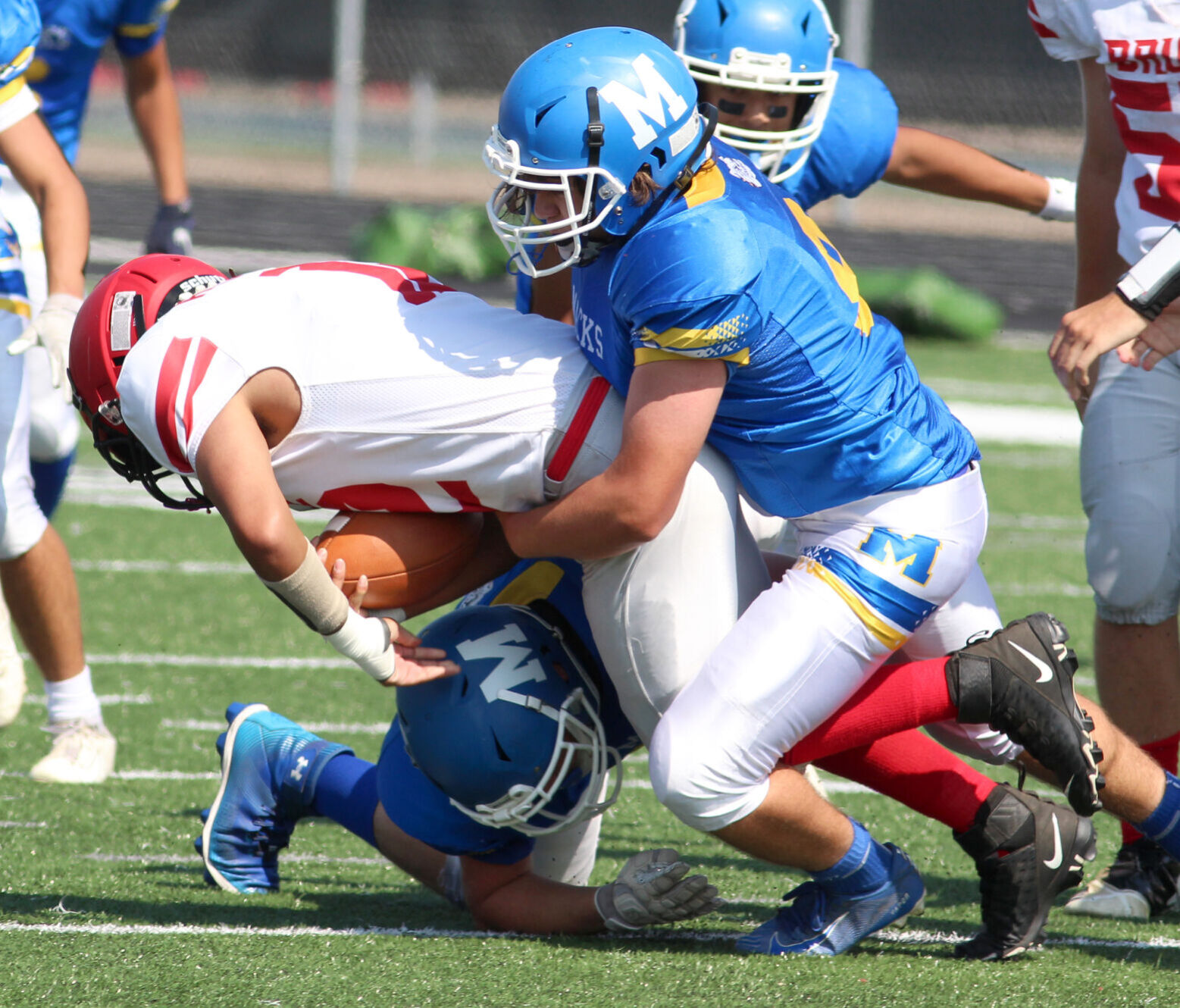 Bruce at McDonell football 9-17-22